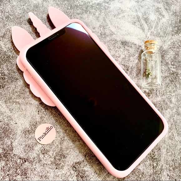 New iPhone XS Max 6.5” Pink Unicorn Case - Picture 4 of 5